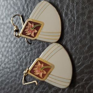 VTG Laurel Burch earrings